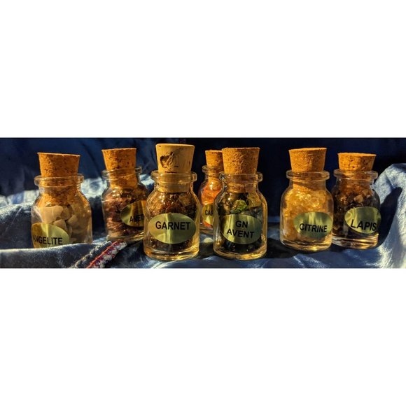 Seven Chakras Stone Chips Chakra Set of 7 Boxed pe - Picture 3 of 7